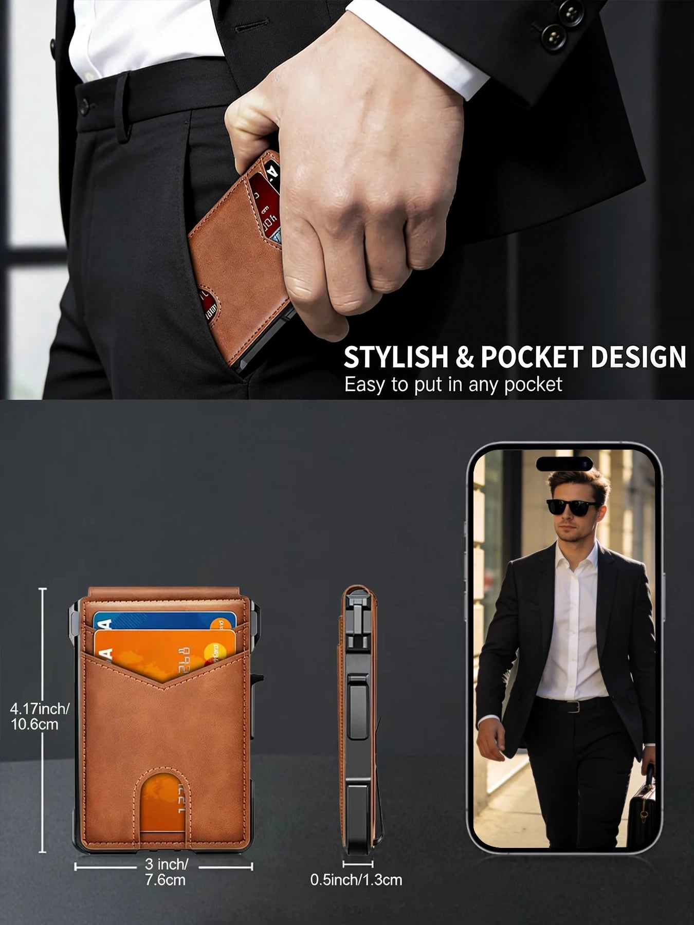 Minimalist Men's Slim Wallet